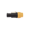 powercom, línea, neutro y conexión a tierra de seguridad preadaptada ip65 color negro