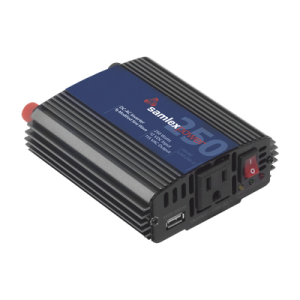 inversor de corriente (cd ca) potencia nominal 250 w, ent:12vcc, sal: 115vca 60 hz