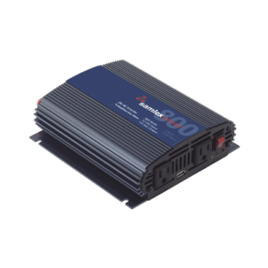 inversor de corriente (cd ca) potencia nominal 800 w, ent:12 vcc, sal:115 vca 60 hz