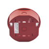 caja de montaje en techo, para sirena, color rojo, nuevo diseño moderno y elegante