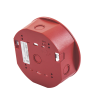 caja de montaje en techo, para sirena, color rojo, nuevo diseño moderno y elegante