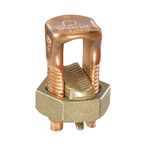 conector mecánico de puesta a tierra, de cobre, para cables de calibre 4 a 1/0 awg