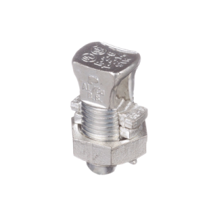 conector mecánico de perno dividido cobre, estañado, tipo sbct, clase doble, para cables calibre #6 str #2 str awg.