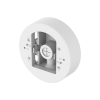montaje adaptador para instalacion en poste de camaras domo y bala serie x o p marca hanwha