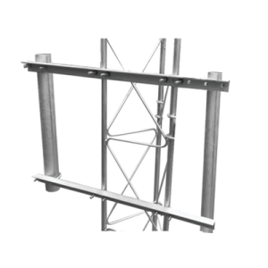 brazo lateral doble para torre arriostrada, compatible con stz30g, stz35g y stz45g.