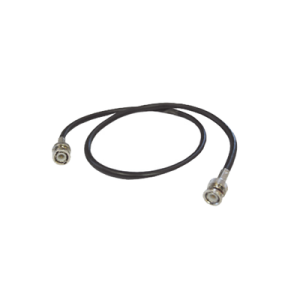 cable coaxial rg 59u sys cobre (30 cm) cinta poliester, 40% malla aluminio, bnc macho bnc macho.