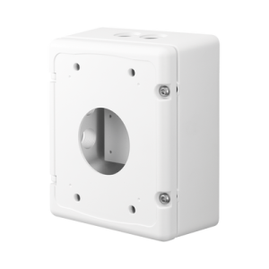 caja de conexiones compatible con montajes para ptz hanwha