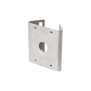 adaptador para poste de acero inoxidable para montajes hanwha