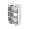 adaptador de poste compatible con sbp 300wmw1, para usarse con domos fijos y ptz samsung