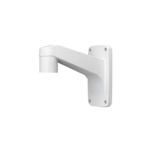 montaje de pared blanco compatible con cámaras ptz y domos fijos