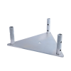 base triangular para tramo stz45g galvanizado por inmersión en caliente.