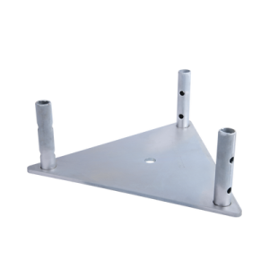 base triangular para tramo stz45g galvanizado por inmersión en caliente.