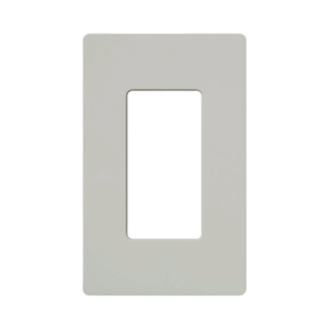 tapa color para interruptor o dimmer lutron, 1 gang, limpio y moderno