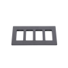 placa de pared 4 espacios