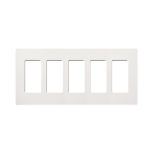 placa de pared 5 espacios