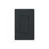placa de 6 puertos, color negro night.