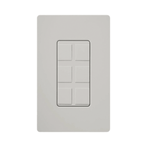 caja de pared para varios contactos de red o tel, 6 mini espacios