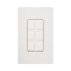 caja de pared para contactos varios, 6 mini espacios.