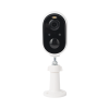 cámara ip de batería (gran angular) 3 megapixel | wifi | audio bidireccional | batería recargable 5200 mah | ip65 |exterior con protección| estadísticas de energía | detección de humanos | incluye panel so