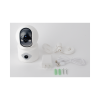 camara doble lente 3mp| wifi| autoseguimiento| detección de movimiento| audio de 2 vias| almacenamiento hasta 128gb