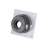 placa y goma pasamuro para cable coaxial de 1 1/4"