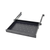 charola deslizable para rack de 19", 30 cm de profundidad, 1u