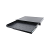 charola abatible para teclado y ratón con rack de 19", 1ur