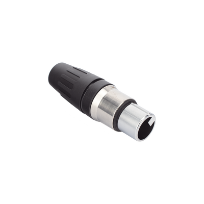 conector hembra xlr de 3 núcleos con carcasa de acero inoxidable y contactos chapados en oro conector hembra xlr de 3 núcleos con carcasa de acero inoxidable y contactos chapados en oro