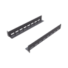 juego de rieles para fijación de charola sch19x1u en racks de 4 postes.