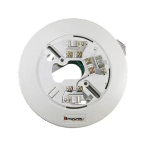 base de 6" color hueso con aislador de cortocircuito para sensores análogos direccionales hochiki (0300 04990)