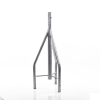 tramo de remate (copete) para tramo stz 35g galvanizado por inmersión en caliente con opresores para pararrayo.