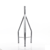 tramo de remate (copete) para tramo stz 35g galvanizado por inmersión en caliente con opresores para pararrayo.