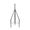 tramo de remate (copete) para tramo stz 35g galvanizado por inmersión en caliente con opresores para pararrayo.