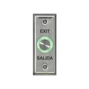 botón de salida con aro iluminado color verde y rojo / ip65 / buzzer / función toggle (enclavado) / temporizador / relevador nc/no/ uso exterior e interior.