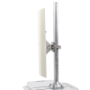 antena sectorial de 120° en 2.4 ghz, ganancia de 15 dbi, polarización dual con slant a 45°