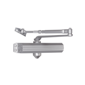cierra puertas / de superficie / puertas de metal / puertas de madera / ajustable para tamaños 1~6 / puertas hasta 150 kg / incluye herrajes / brazos de acero forjado
