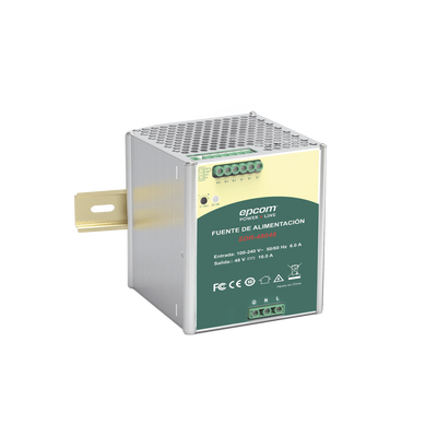 fuente de poder industrial 48 vcc @ 10a / 480w / función relay vcc / función de conexión paralelo / riel din fuente de poder industrial 48 vcc @ 10a / 480w / función relay vcc / función de conexión paralelo / riel din