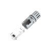 portaconectores rj45 impermeable, compatible conectores de la serie 05