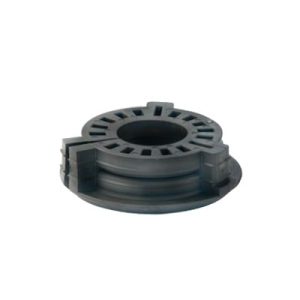 bota pasamuro de 4". incluye 1 orificio para cable coaxial de 1 1/4"
