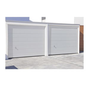 sección para puerta de garage / lisa / color blanco / para garage108 / estilo americana.