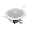 altavoz 4" | montaje en techo | 3 6w | 70/100v | frente metálico | resistente a humedad