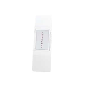 botón de pánico / con leyenda de emergencia /aplicaciones para paneles de alarma, control de acceso, videovigilancia/ fácil uso
