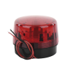 luz estroboscópica led (35) / patrones de parpadeo ajustables / 8 patrones / batería de respaldo / 12 24 vcc/vca / resistente al clima ip66/ip55