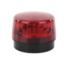 luz estroboscópica led (35) / patrones de parpadeo ajustables / 8 patrones / batería de respaldo / 12 24 vcc/vca / resistente al clima ip66/ip55