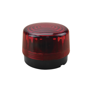 luz estroboscópica led (55) / patrones de parpadeo ajustables / 8 patrones / batería de respaldo / 12 24 vcc/vca / resistente al clima ip66/ip55