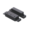 contacto magnético para puertas y ventanas color café / gap: 33mm