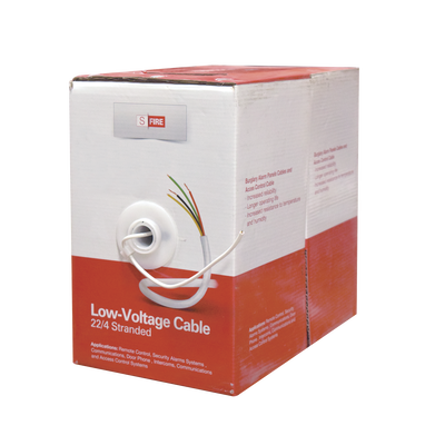 cable 100% cobre industrial/ 4 x 22 awg/ de color blanco / 305m / para aplicaciones en sistemas de intrusión / control de acceso y tv porteros cable 100% cobre industrial/ 4 x 22 awg/ de color blanco / 305m / para aplicaciones en sistemas de intrusión / control de acceso y tv porteros