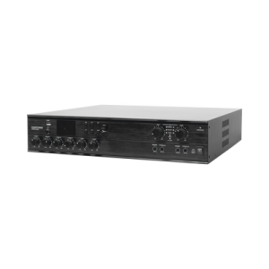 amplificador mezclador matricial | 2 zonas | 240w por canal | 6 entradas | receptor de medios