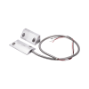 contacto magnético para piso, salida dual nc/na, gap 65mm, cubierta de aluminio con 55cm de cable blindado