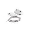 contacto magnético para piso uso rudo con 55cm de cable blindado / gap 80mm / nc
